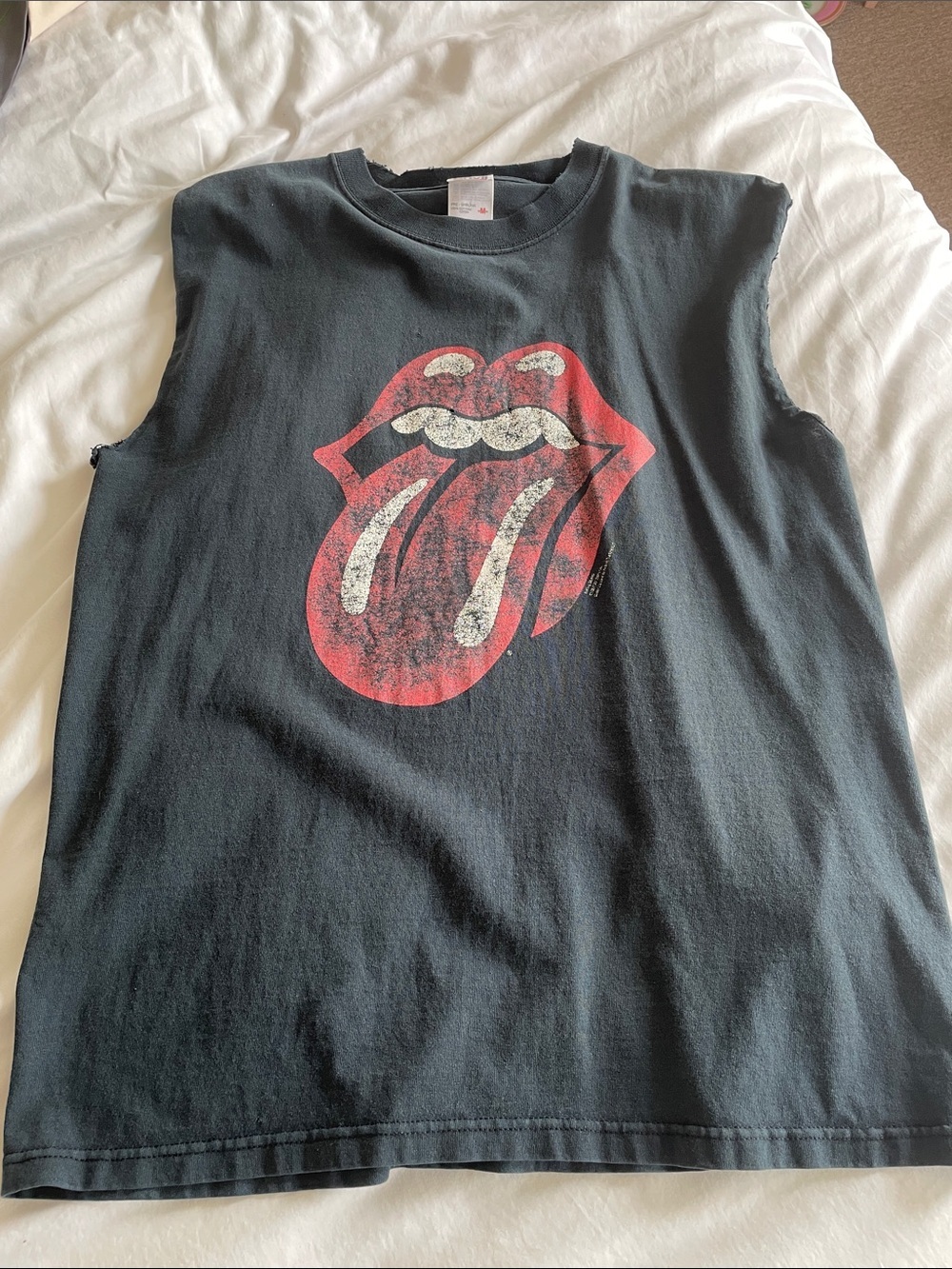 Vintage T-Shirt with Rolling Stone’s Logo. **See Description **